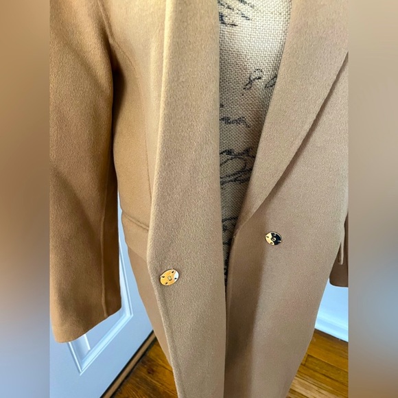 Maje Camel Color Light Coat - Picture 13 of 13